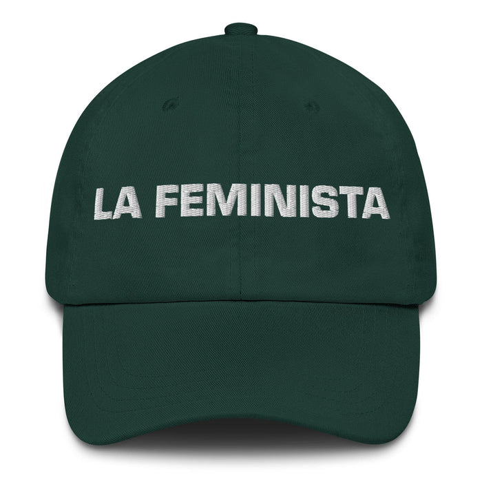 La Feminista The Feminist Mexican Spanish Pride Gift Regalo Dad Hat Mexicada Spruce