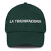 La Triunfadora The Achiever (Type 3) Mexican Spanish Pride Gift Regalo Dad Hat Mexicada Spruce