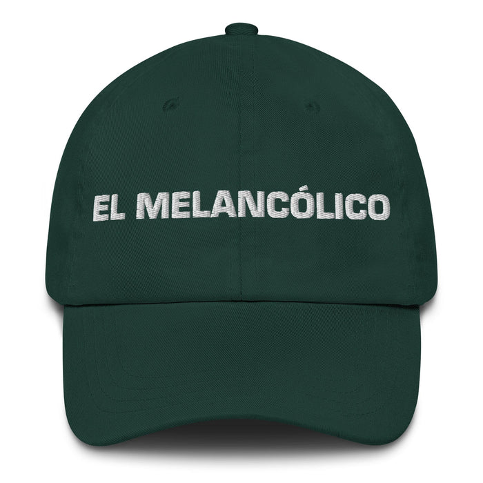 El Melancólico The Melancholic Mexican Spanish Pride Gift Regalo Dad Hat Mexicada Spruce