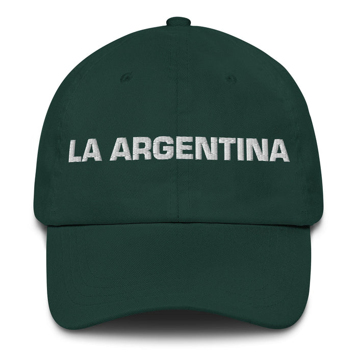 La Argentina The Argentine Mexican Spanish Pride Gift Regalo Dad Hat Mexicada Spruce