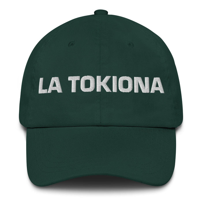 La Tokiona The Tokyoite Mexican Spanish Pride Gift Regalo Dad Hat Mexicada Spruce