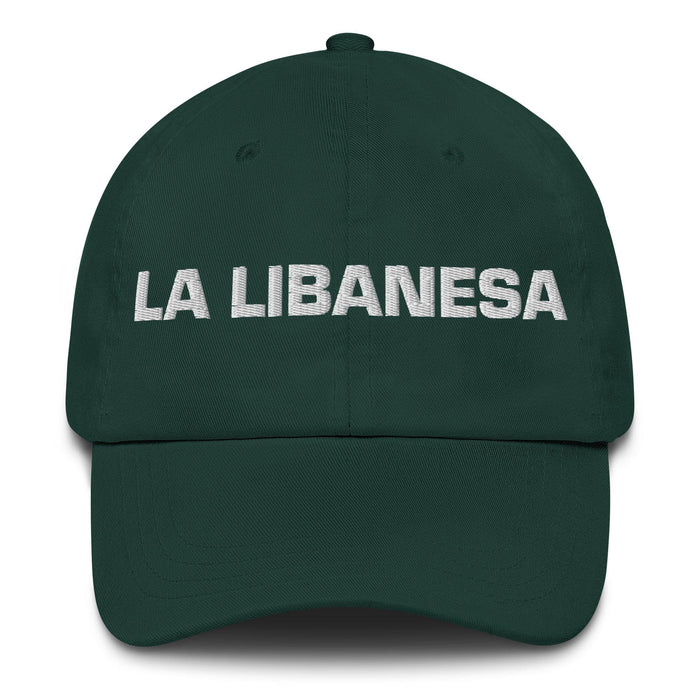 La Libanesa The Lebanese Mexican Spanish Pride Gift Regalo Dad Hat Mexicada Spruce