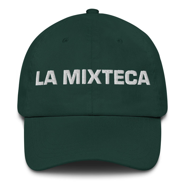 La Mixteca The Mixtec Mexican Spanish Pride Gift Regalo Dad Hat Mexicada Spruce