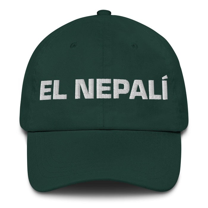 El Nepalí The Nepali Mexican Spanish Pride Gift Regalo Dad Hat Mexicada Spruce