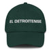 El Detroitense The Detroiter Mexican Spanish Pride Gift Regalo Dad Hat Mexicada Spruce