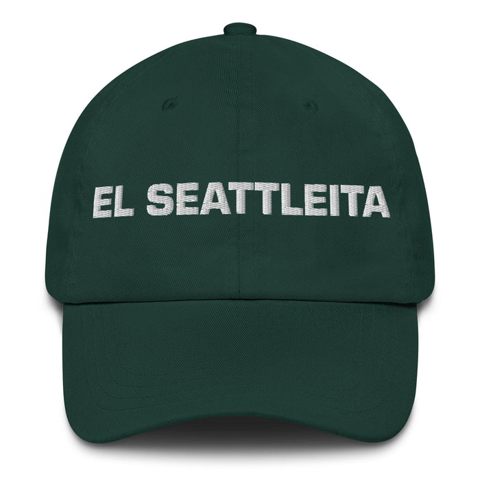 El Seattleita The Seattleite Mexican Spanish Pride Gift Regalo Dad Hat Mexicada Spruce