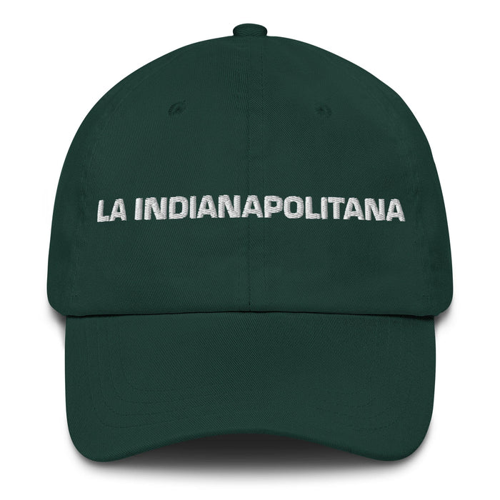 La Indianapolitana The Indianapolis Resident Mexican Spanish Pride Gift Regalo Dad Hat Mexicada Spruce