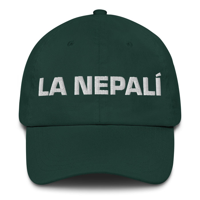 La Nepalí The Nepali Mexican Spanish Pride Gift Regalo Dad Hat Mexicada Spruce