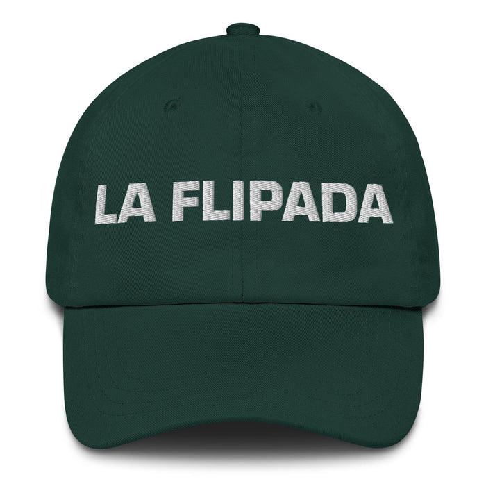 La Flipada The Amazed One Mexican Spanish Pride Gift Regalo Dad Hat Mexicada Spruce