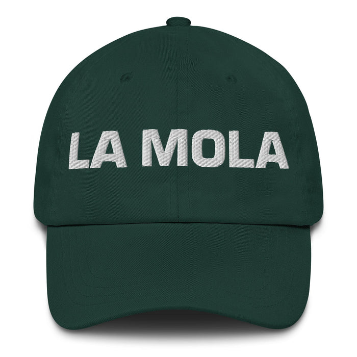 La Mola The Cool One Mexican Spanish Pride Gift Regalo Dad Hat Mexicada Spruce