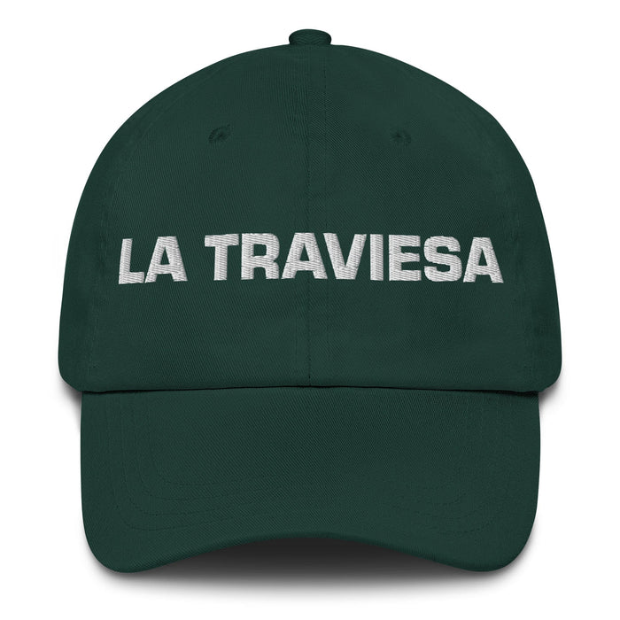 La Traviesa The Mischievous One Mexican Spanish Pride Gift Regalo Dad Hat Mexicada Spruce