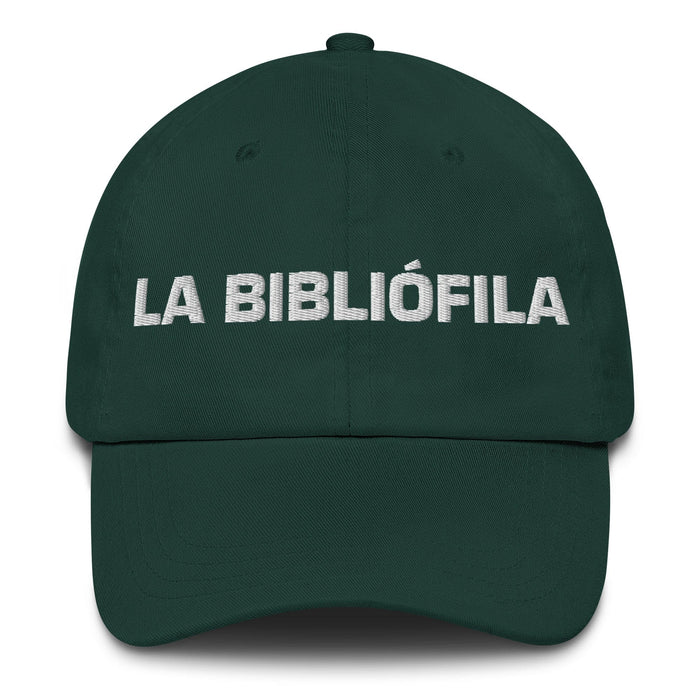 La Bibliófila The Book Lover Mexican Spanish Pride Gift Regalo Dad Hat Mexicada Spruce