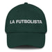 La Futbolista The Soccer Player Mexican Spanish Pride Gift Regalo Dad Hat Mexicada Spruce