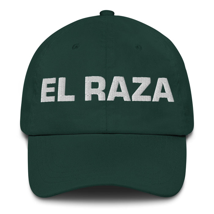 El Raza The Homie Mexican Spanish Pride Gift Regalo Dad Hat Mexicada Spruce