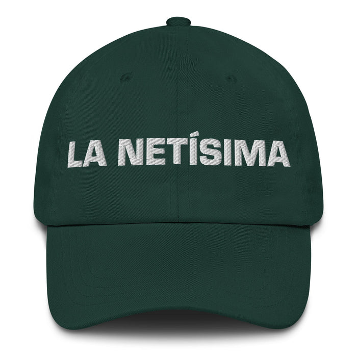 La Netísima The Super Real One Mexican Spanish Pride Gift Regalo Dad Hat Mexicada Spruce