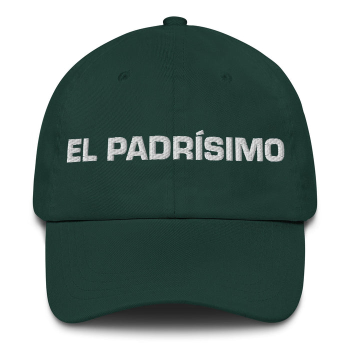 El Padrísimo The Awesome One Mexican Spanish Pride Gift Regalo Dad Hat Mexicada Spruce