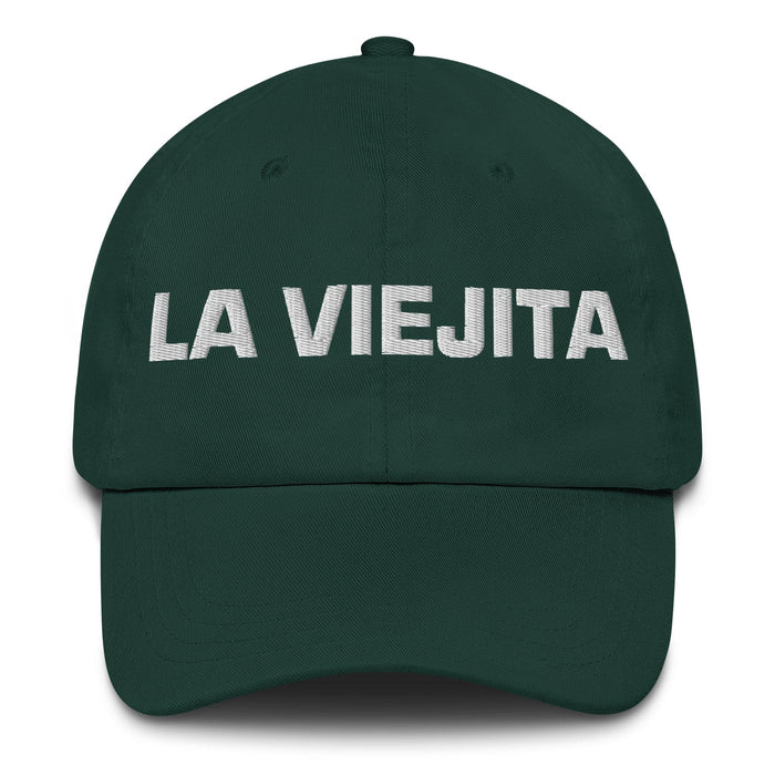 La Viejita The Little Old Lady/Man Mexican Spanish Pride Gift Regalo Dad Hat Mexicada Spruce