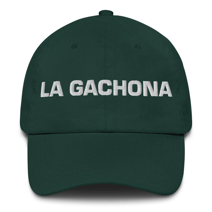 La Gachona The Mean One Mexican Spanish Pride Gift Regalo Dad Hat Mexicada Spruce