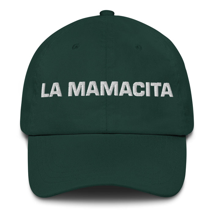 La Mamacita The Attractive One Mexican Spanish Pride Gift Regalo Dad Hat Mexicada Spruce