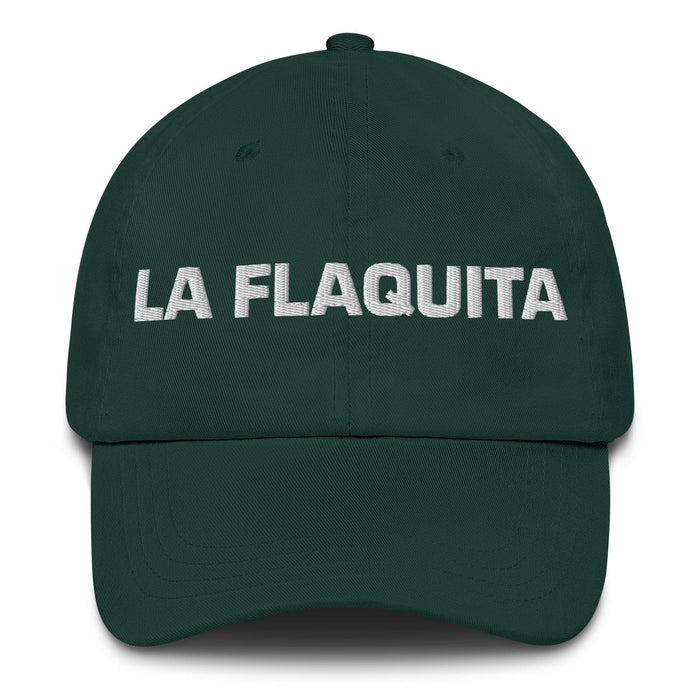 La Flaquita The Skinny One Mexican Spanish Pride Gift Regalo Dad Hat Mexicada Spruce