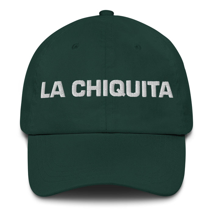 La Chiquita The Little One Mexican Spanish Pride Gift Regalo Dad Hat Mexicada Spruce