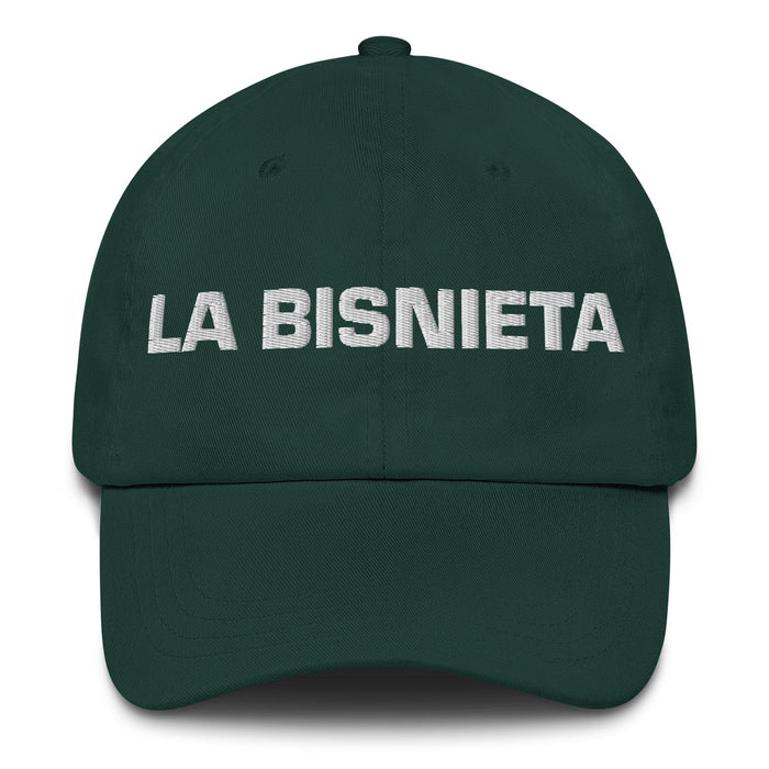 La Bisnieta The Great-Granddaughter / The Great-Grandson Mexican Spanish Pride Gift Regalo Dad Hat Mexicada Spruce