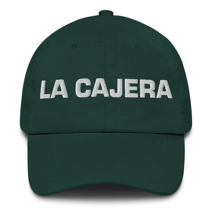 La Cajera The Cashier Mexican Spanish Pride Gift Regalo Dad Hat Mexicada Spruce