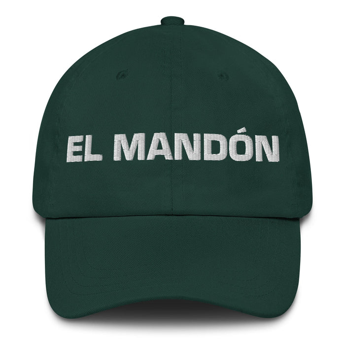 El Mandón The Bossy One Mexican Spanish Pride Gift Regalo Dad Hat Mexicada Spruce