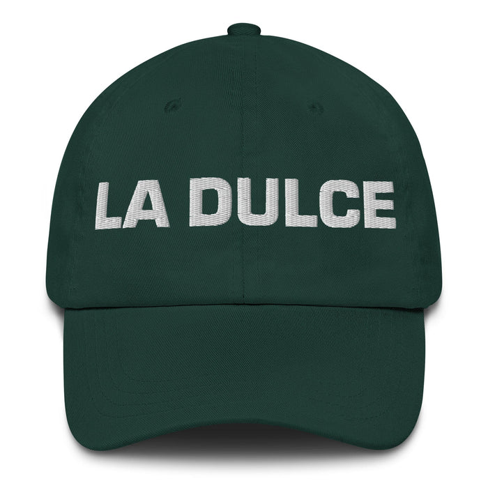 La Dulce The Sweet One Mexican Spanish Pride Gift Regalo Dad Hat Mexicada Spruce