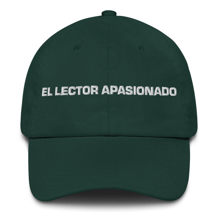 El Lector Apasionado The Passionate Reader Mexican Spanish Pride Gift Regalo Dad Hat Mexicada Spruce