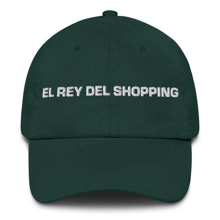 El Rey Del Shopping The Shopping Queen / King Mexican Spanish Pride Gift Regalo Dad Hat Mexicada Spruce