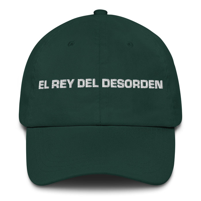 El Rey Del Desorden The Queen / King Of Chaos Mexican Spanish Pride Gift Regalo Dad Hat Mexicada Spruce