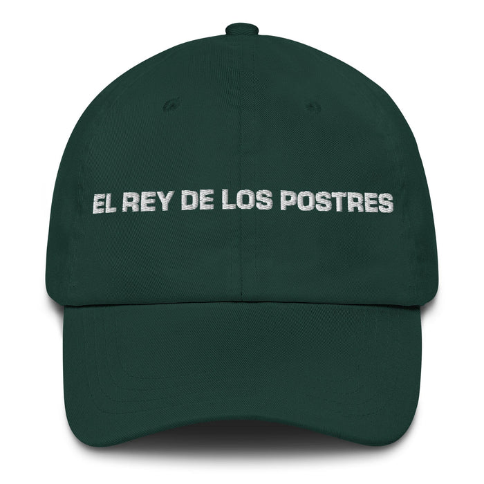 El Rey De Los Postres The Dessert Queen / King Mexican Spanish Pride Gift Regalo Dad Hat Mexicada Spruce