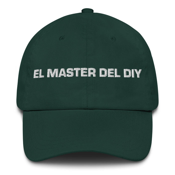 El Master Del Diy The Diy Master Mexican Spanish Pride Gift Regalo Dad Hat Mexicada Spruce