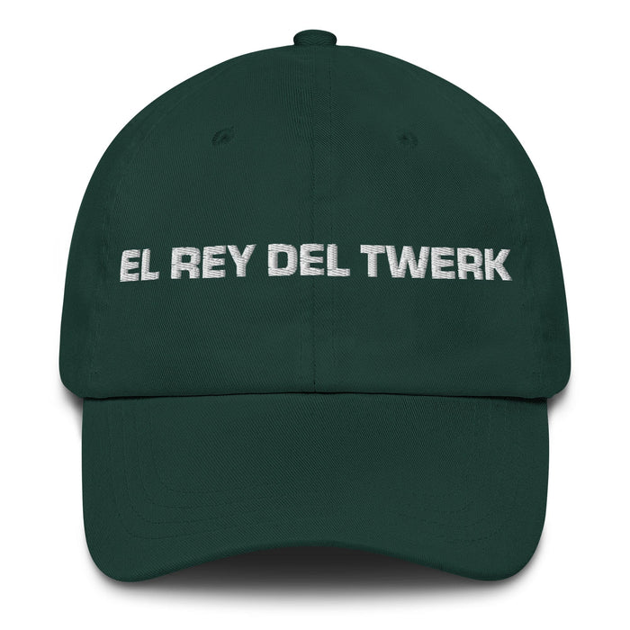 El Rey Del Twerk The Twerk Queen / King Mexican Spanish Pride Gift Regalo Dad Hat Mexicada Spruce