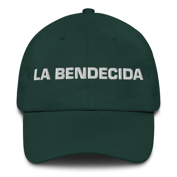 La Bendecida The Blessed One Mexican Spanish Pride Gift Regalo Dad Hat Mexicada Spruce