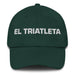 El Triatleta The Triathlete Mexican Spanish Pride Gift Regalo Dad Hat Mexicada Spruce