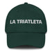 La Triatleta The Triathlete Mexican Spanish Pride Gift Regalo Dad Hat Mexicada Spruce