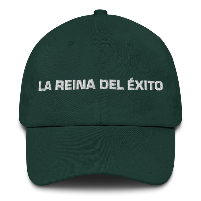 La Reina Del Éxito The Queen / King Of Success Mexican Spanish Pride Gift Regalo Dad Hat Mexicada Spruce