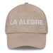 La Alegre The Cheerful One Mexican Spanish Pride Gift Regalo Dad Hat Mexicada Stone