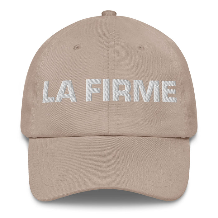 La Firme The Steadfast One Mexican Spanish Pride Gift Regalo Dad Hat Mexicada Stone