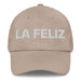 La Feliz The Happy One Mexican Spanish Pride Gift Regalo Dad Hat Mexicada Stone