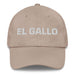 El Gallo Mexican Spanish Pride Gift Regalo Dad Hat Mexicada Stone