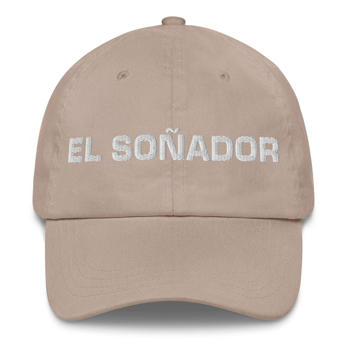 El Soñador The Dreamer Mexican Spanish Pride Gift Regalo Dad Hat Mexicada Stone