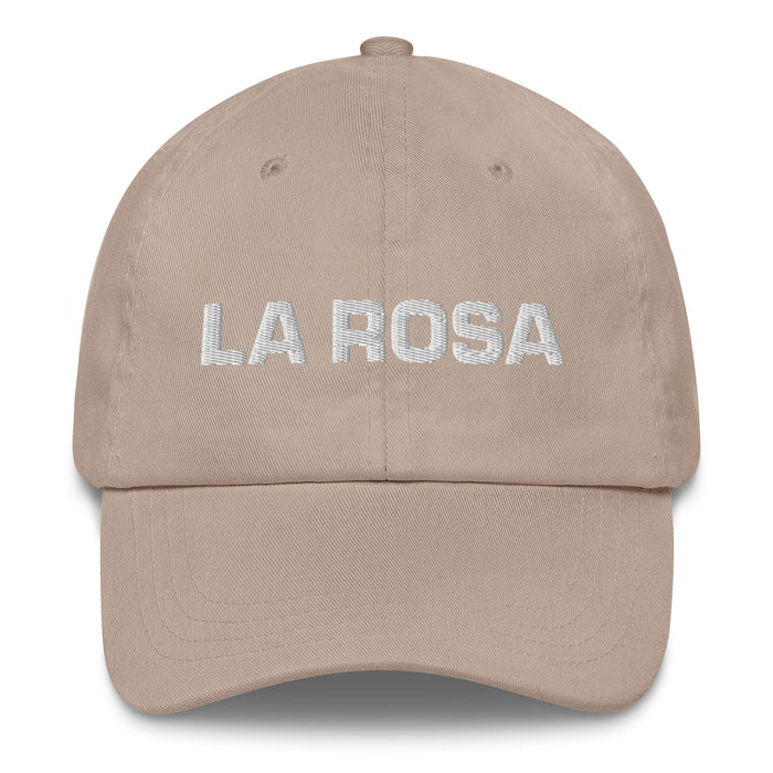 La Rosa The Rose Mexican Spanish Pride Gift Regalo Dad Hat Mexicada Stone