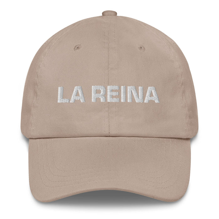 La Reina The Queen Mexican Spanish Pride Gift Regalo Dad Hat Mexicada Stone