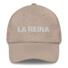 La Reina The Queen Mexican Spanish Pride Gift Regalo Dad Hat Mexicada Stone