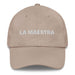 La Maestra The Teacher Mexican Spanish Pride Gift Regalo Dad Hat Mexicada Stone