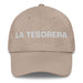 La Tesorera The Treasurer Mexican Spanish Pride Gift Regalo Dad Hat Mexicada Stone