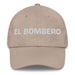 El Bombero The Firefighter Mexican Spanish Pride Gift Regalo Dad Hat Mexicada Stone